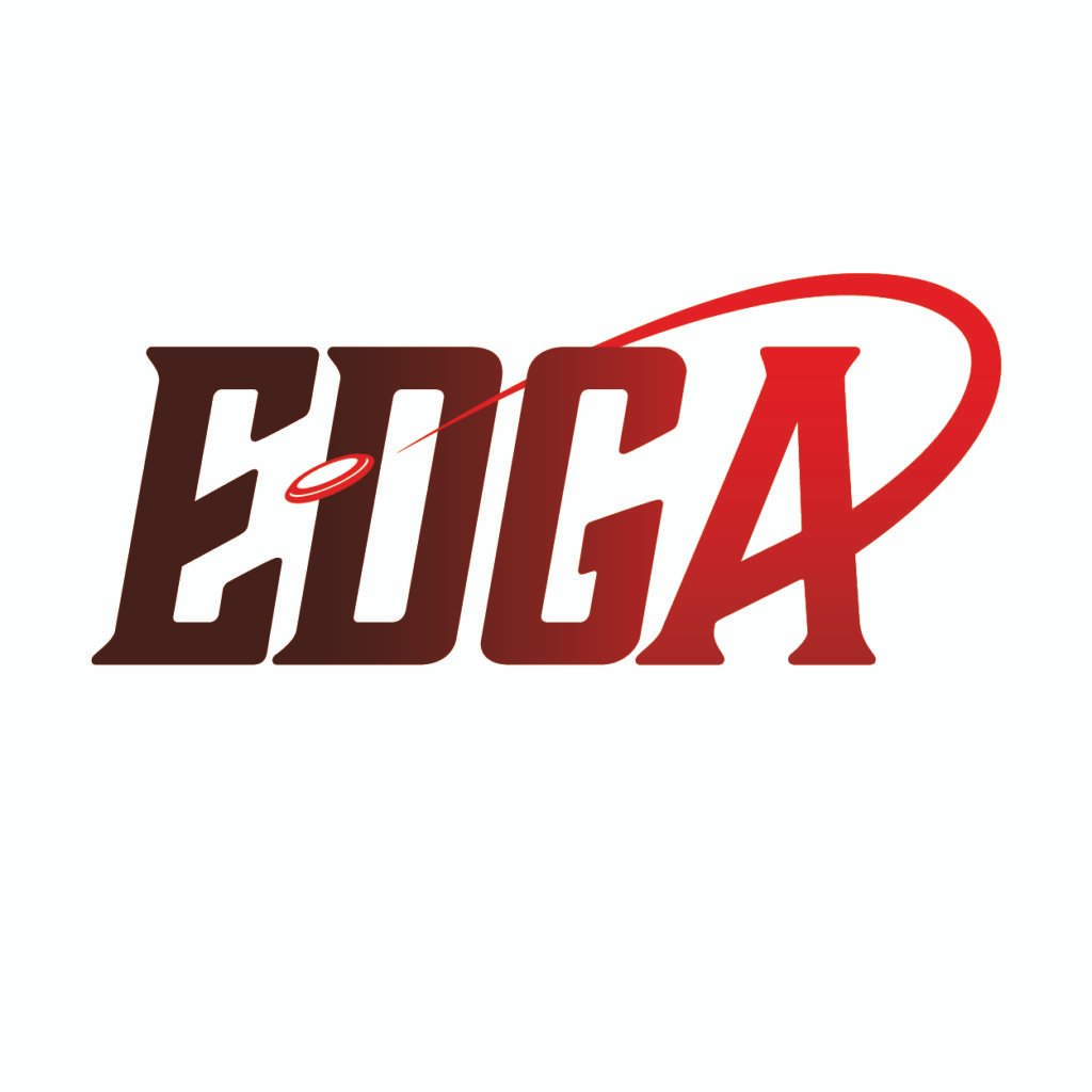 EDGA full colour logo on a light background